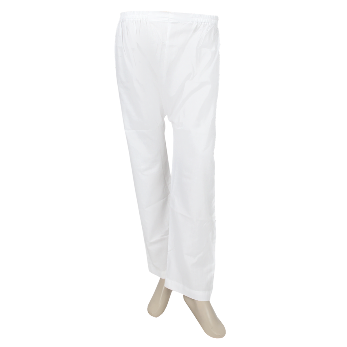 Women's Basic Trouser - White, Women Pants & Tights, Chase Value, Chase Value