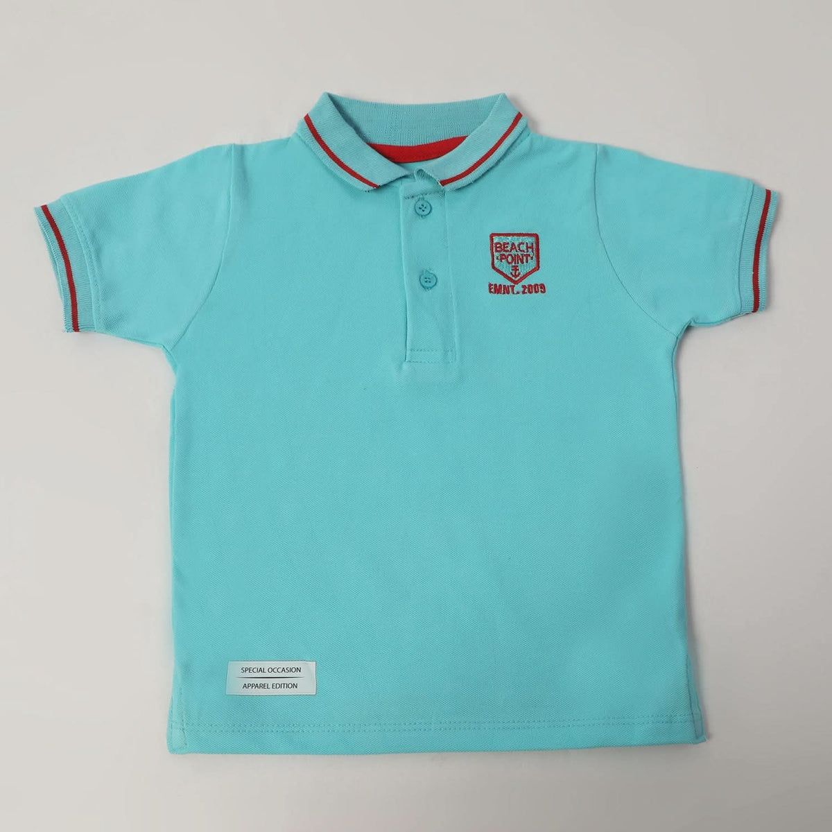 Eminent Boys Polo Half Sleeves T-Shirt - Turqoise, Boys T-Shirts, Eminent, Chase Value