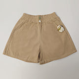 Girls Cotton Shorts - Khaki, Girls Shorts Skirts, Chase Value, Chase Value