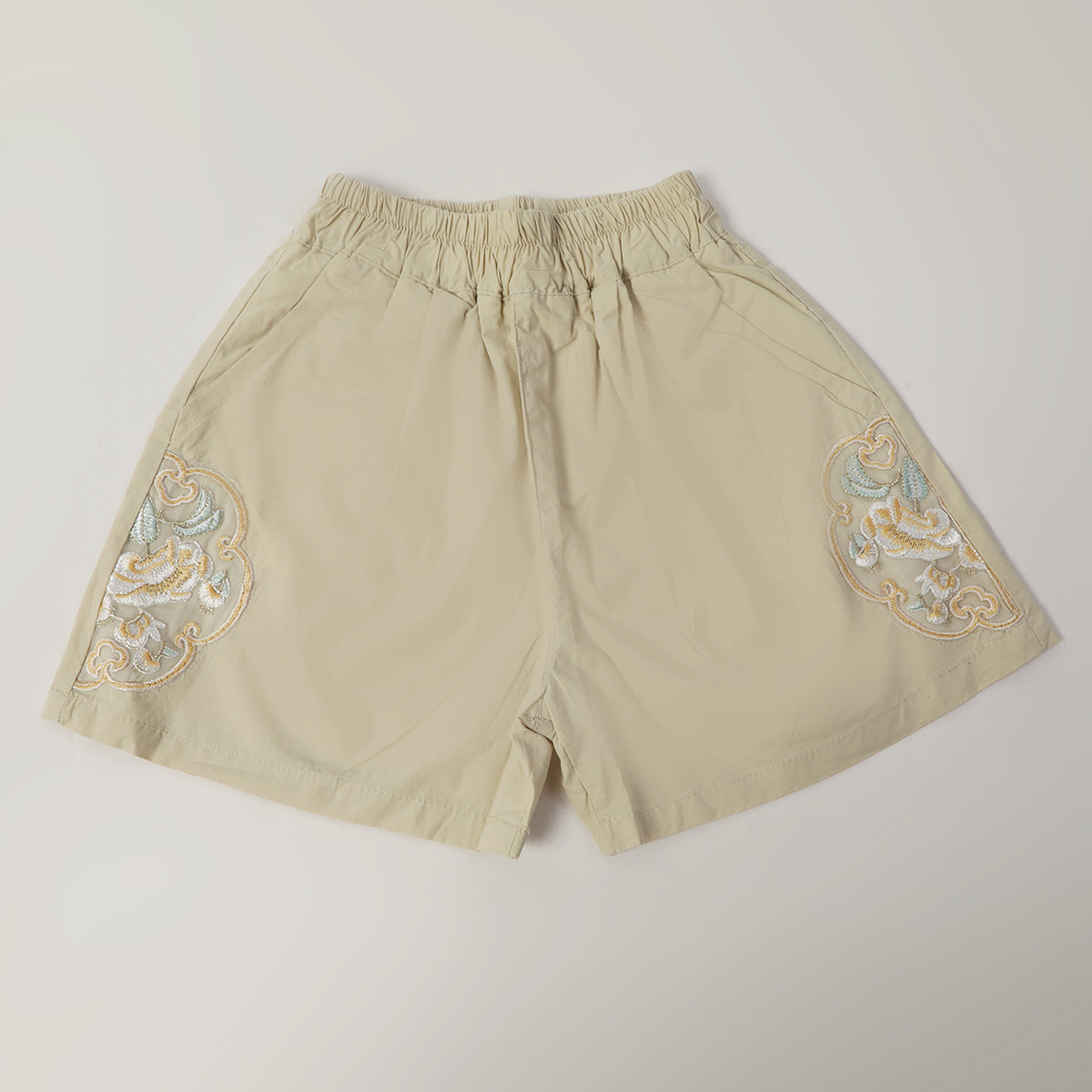 Girls Cotton Shorts - Fawn, Girls Shorts Skirts, Chase Value, Chase Value