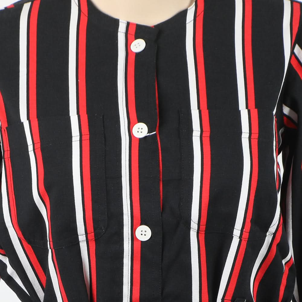 Teens Fancy Kurti - Black & Red, Girls Kurti, Chase Value, Chase Value