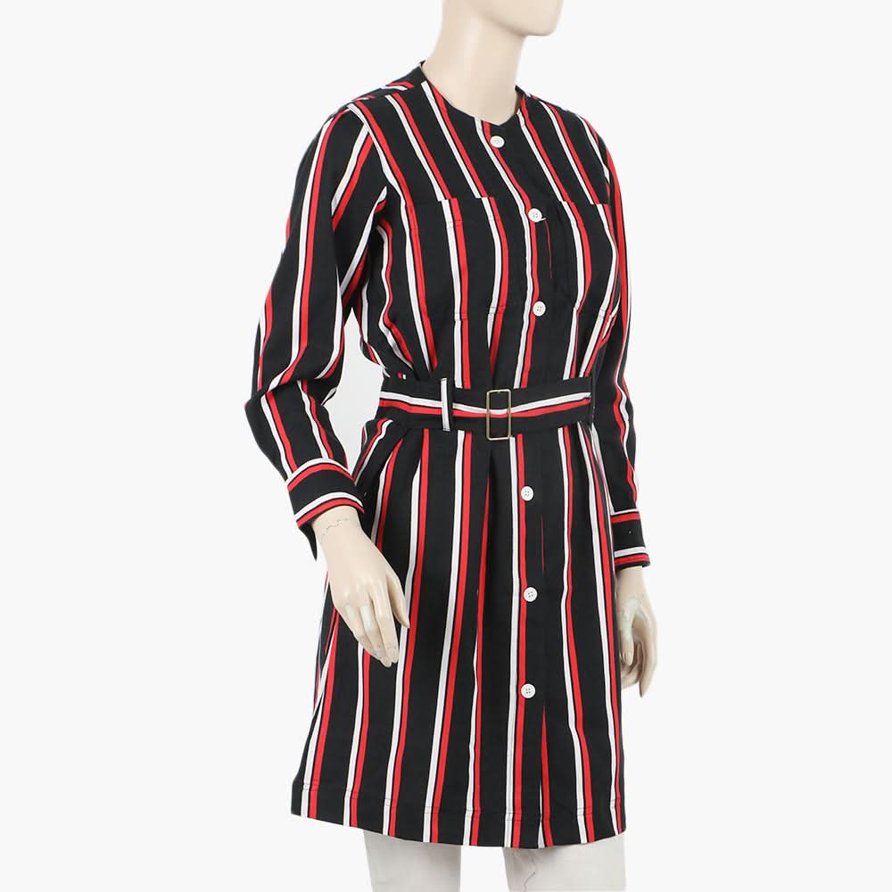 Teens Fancy Kurti - Black & Red, Girls Kurti, Chase Value, Chase Value