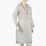 Women's Fancy Kurti - Off White, Women Ready Kurtis, Chase Value, Chase Value