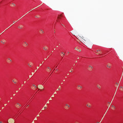 Eminent Girls Printed Shalwar Suit - Pink