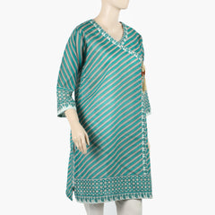 Women's Shirt - Green & Grey, Women T-Shirts & Tops, Chase Value, Chase Value