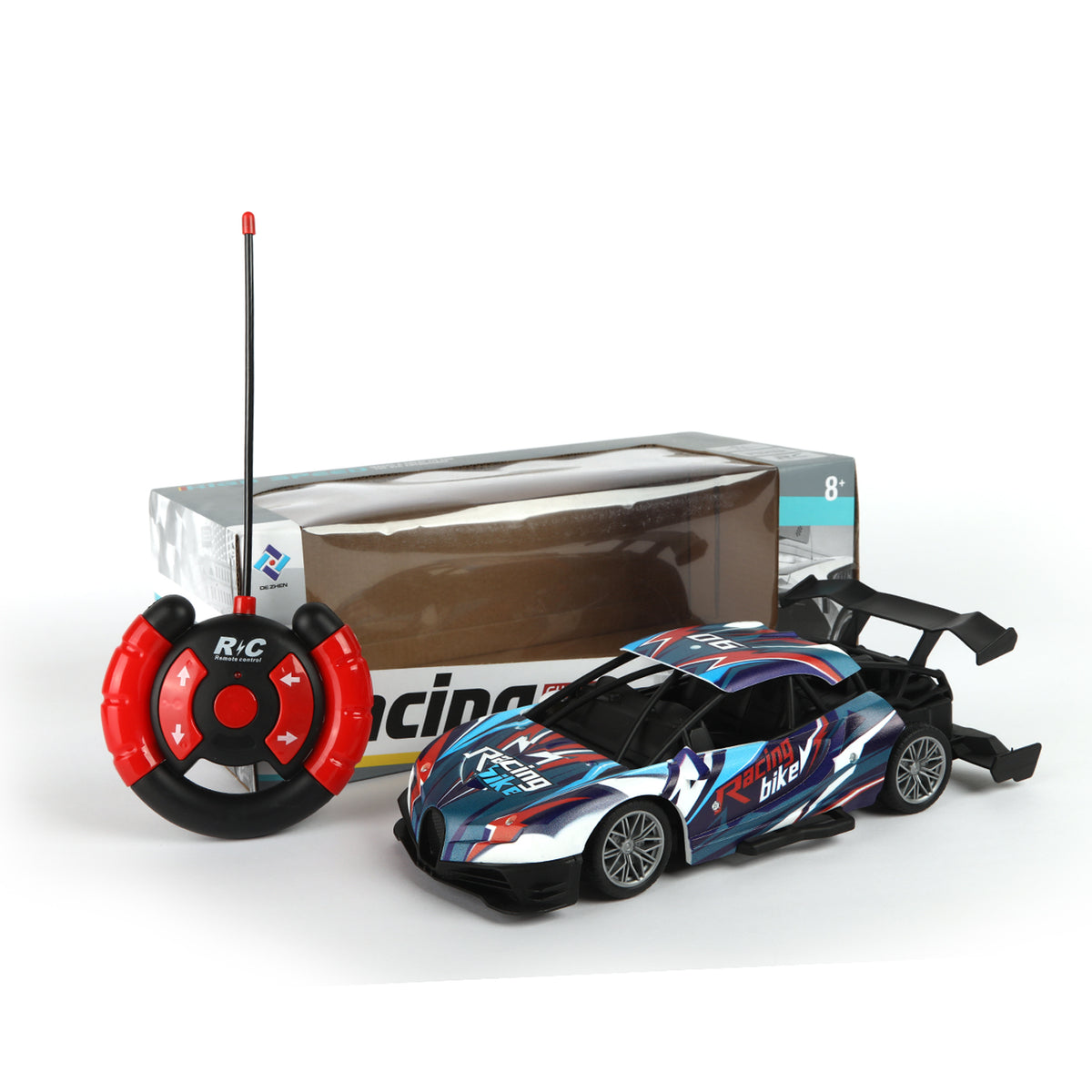 Remote Control Car Four Way - Black, Remote Control, Chase Value, Chase Value