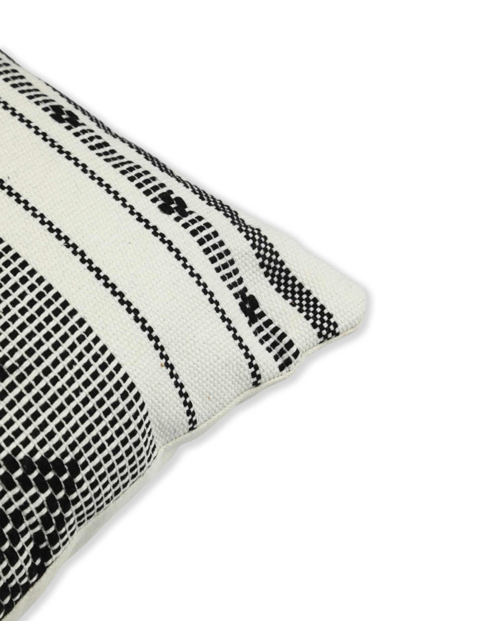 Knitted Tassel Filled Cushion