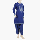 Women's Embroidery Shalwar Suit - Royal Blue, Women Shalwar Suits, Chase Value, Chase Value