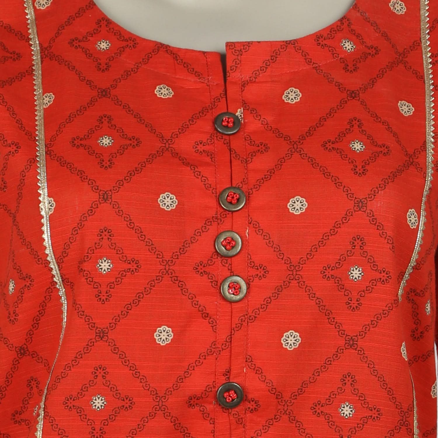 Women's Khaddar 2pcs Stitched Suit - Rust, Women Shalwar Suits, Chase Value, Chase Value