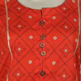Women's Khaddar 2pcs Stitched Suit - Rust, Women Shalwar Suits, Chase Value, Chase Value