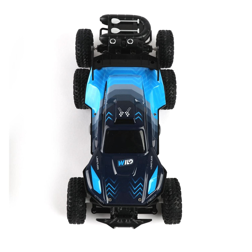 Remote Control Jeep Six Way Light With Spray - Blue, Remote Control, Chase Value, Chase Value