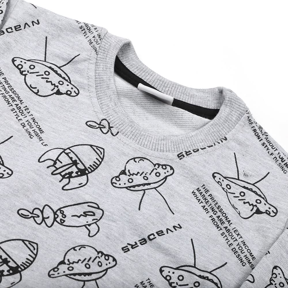 Boys Full Sleeves SweatShirt - Grey, Boys Hoodies & Sweat Shirts, Chase Value, Chase Value