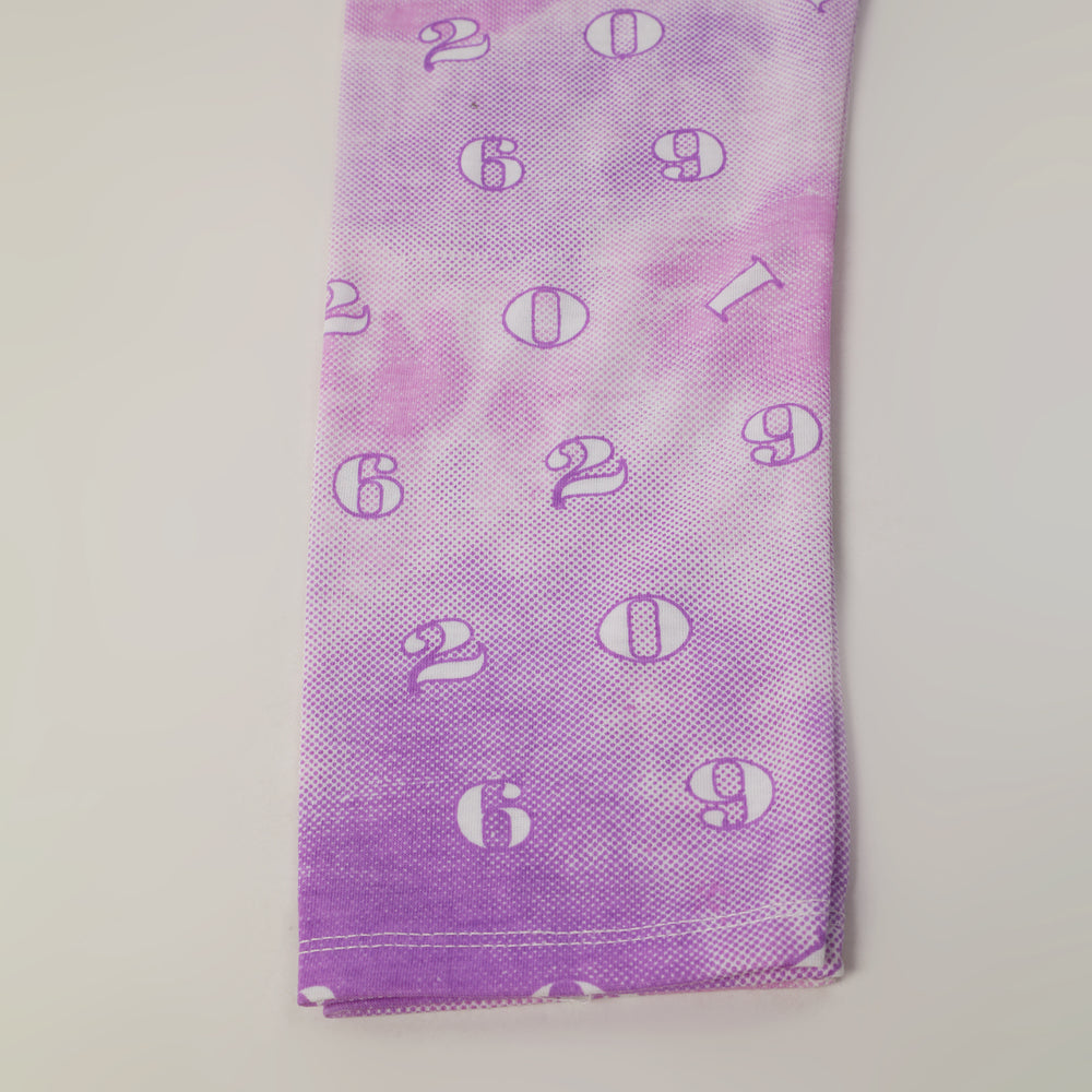 Girls Tight Half Sleeves Suit - Purple, Girls Suits, Chase Value, Chase Value