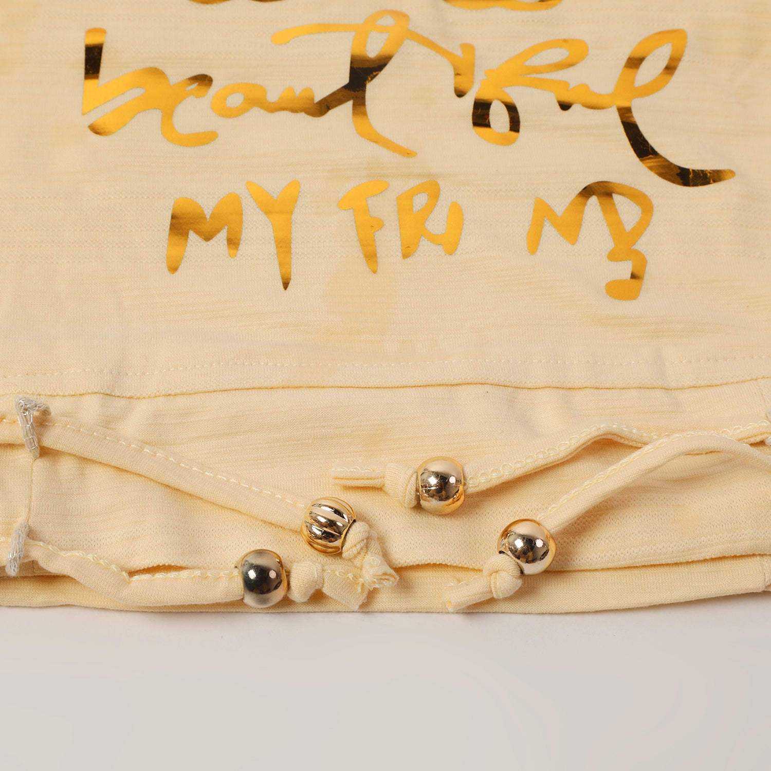 Girls Half Sleeves Skirt Suit - Fawn, Girls Suits, Chase Value, Chase Value