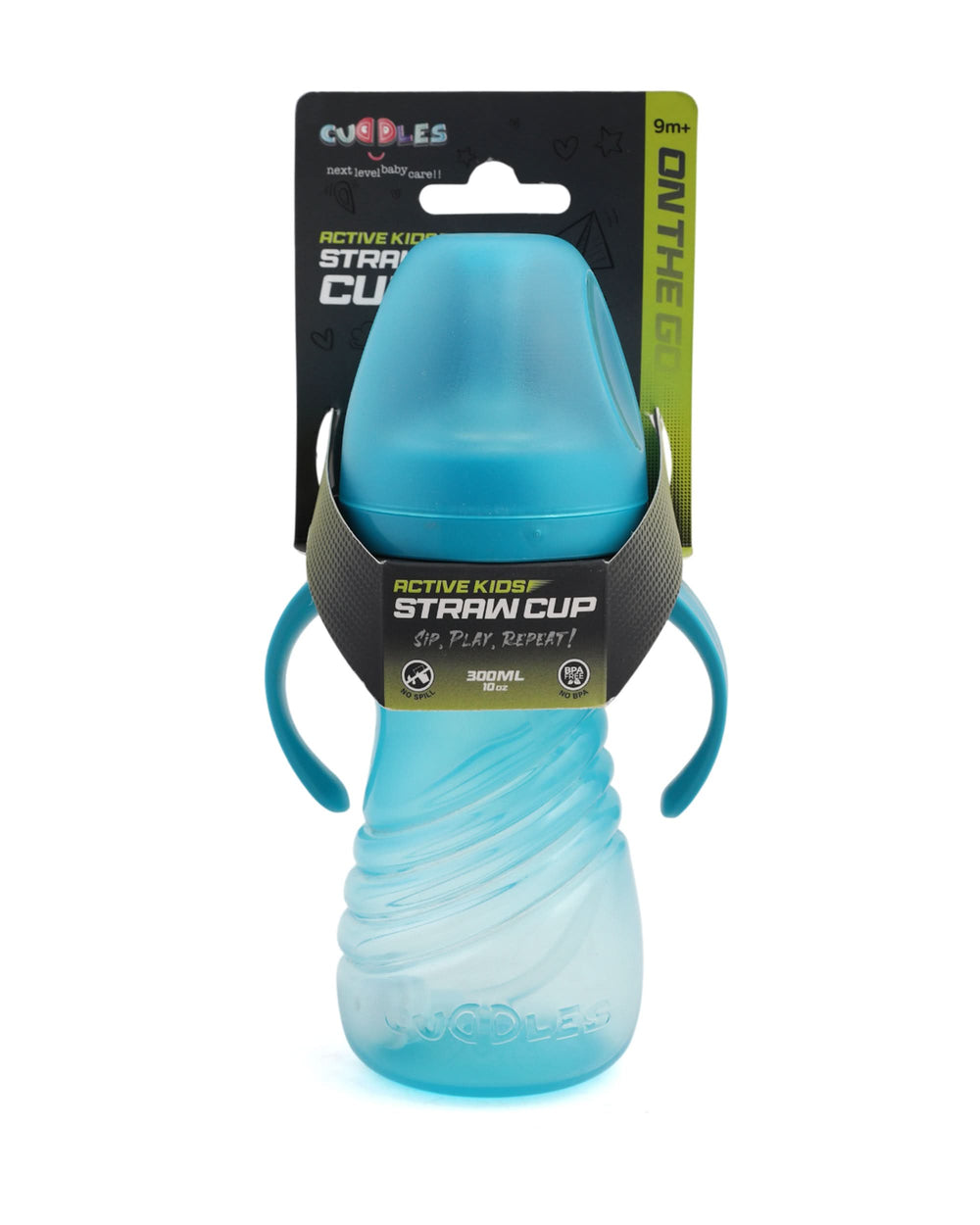 Cuddles Active Kids Straw Cup 300ml, Feeding Supplies, Chase Value, Chase Value