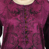 Women's 3Pcs Suit - Purple, Women Shalwar Suits, Chase Value, Chase Value