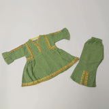 Girls  Embroidered Shalwar Suit - Sea Green, Girls Shalwar Kameez, Chase Value, Chase Value