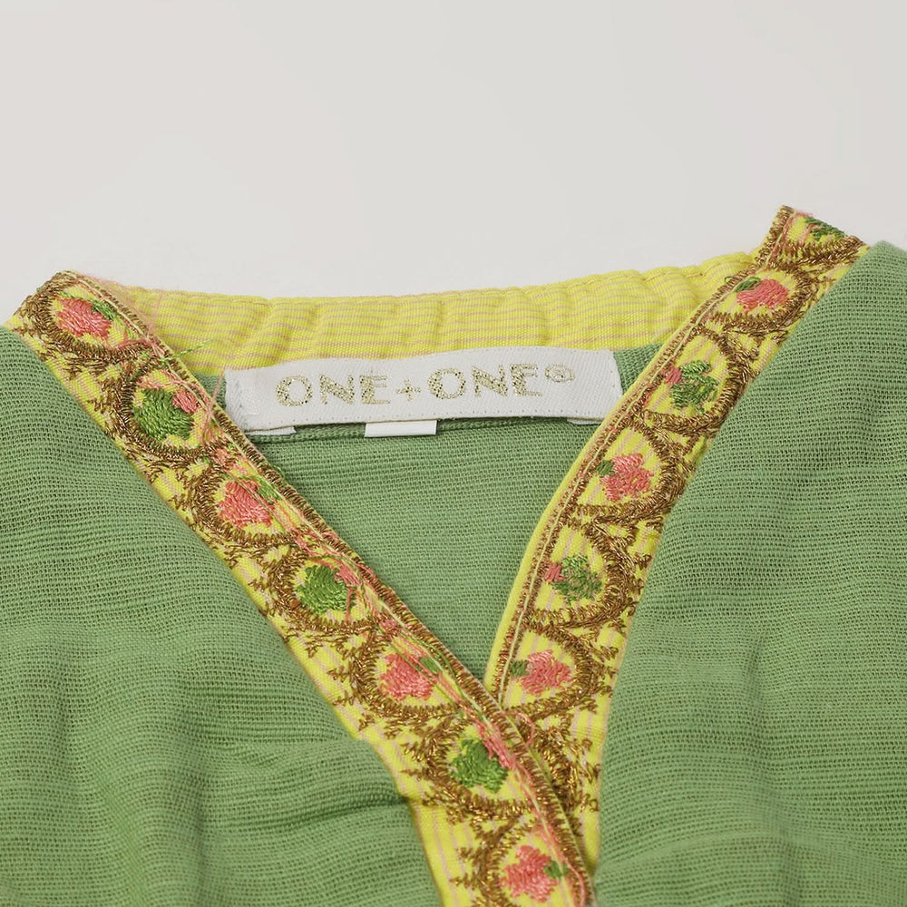 Girls  Embroidered Shalwar Suit - Sea Green, Girls Shalwar Kameez, Chase Value, Chase Value