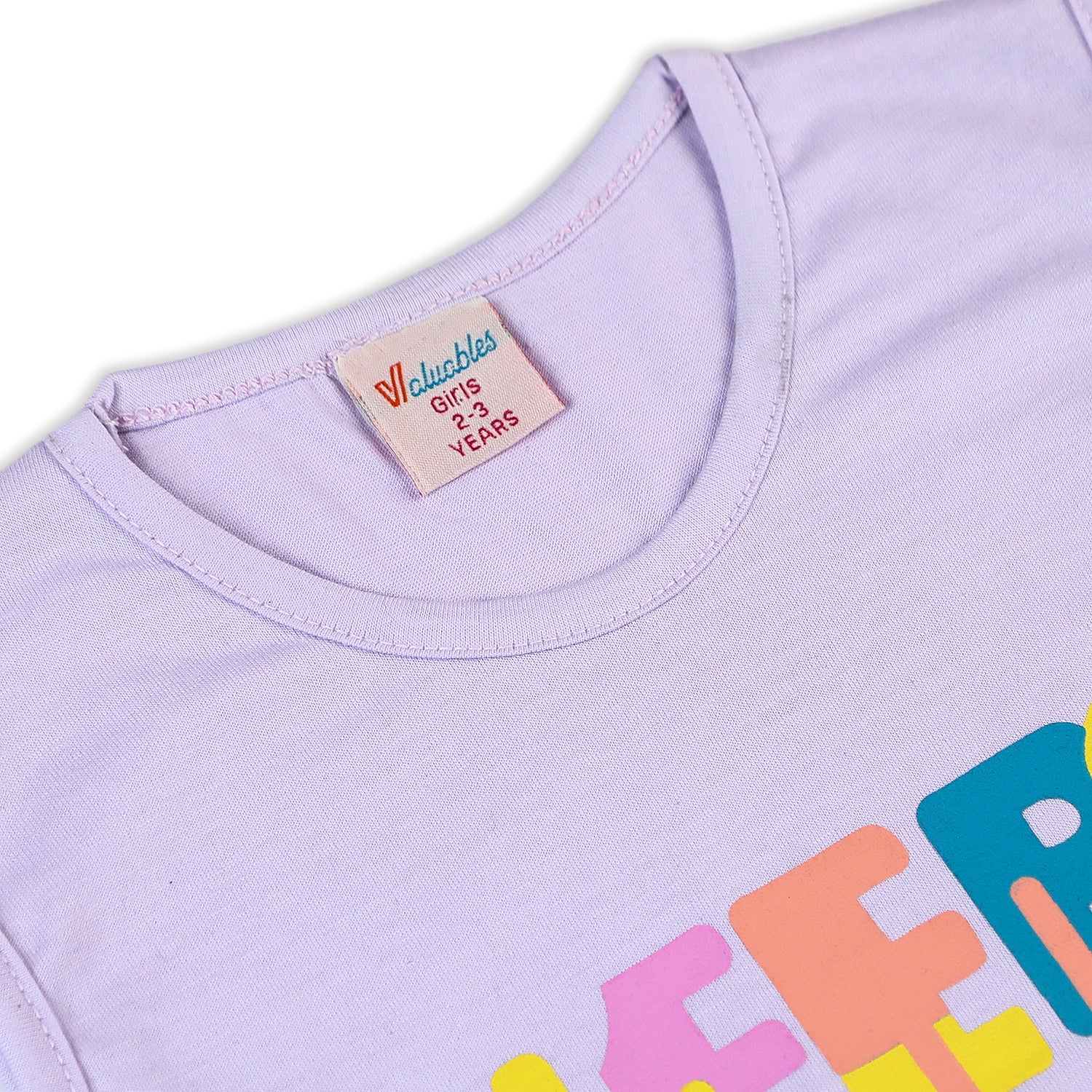 Valuable Girls Sando - Light Purple, Girls T-Shirts, Chase Value, Chase Value
