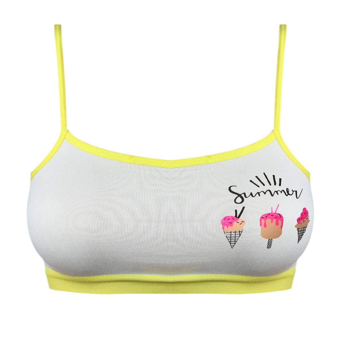Girls Biddies - Yellow, Girls Shameez Camisole & Biddies, Chase Value, Chase Value