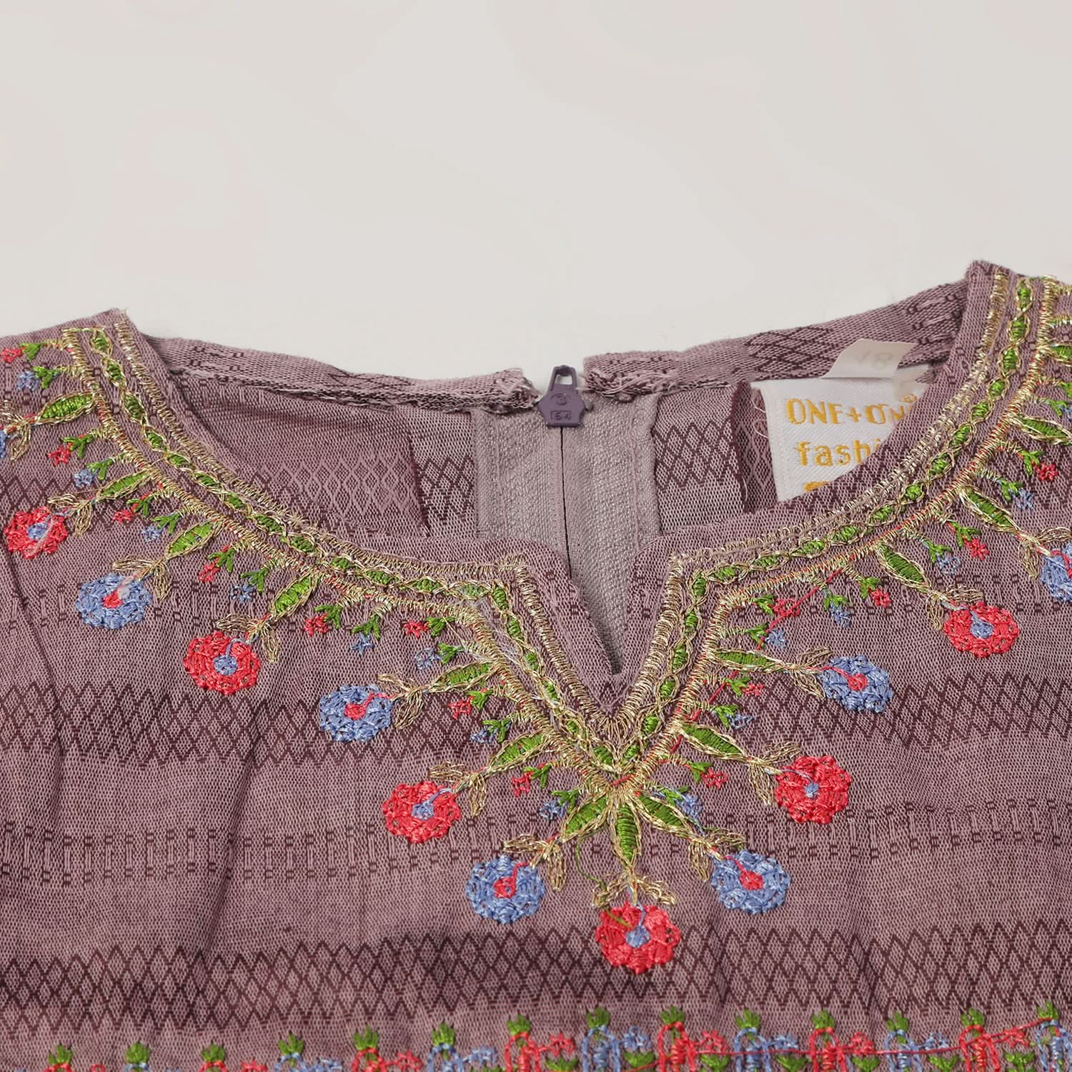 Girls  Embroidered Shalwar Suit - Light Purple, Girls Shalwar Kameez, Chase Value, Chase Value