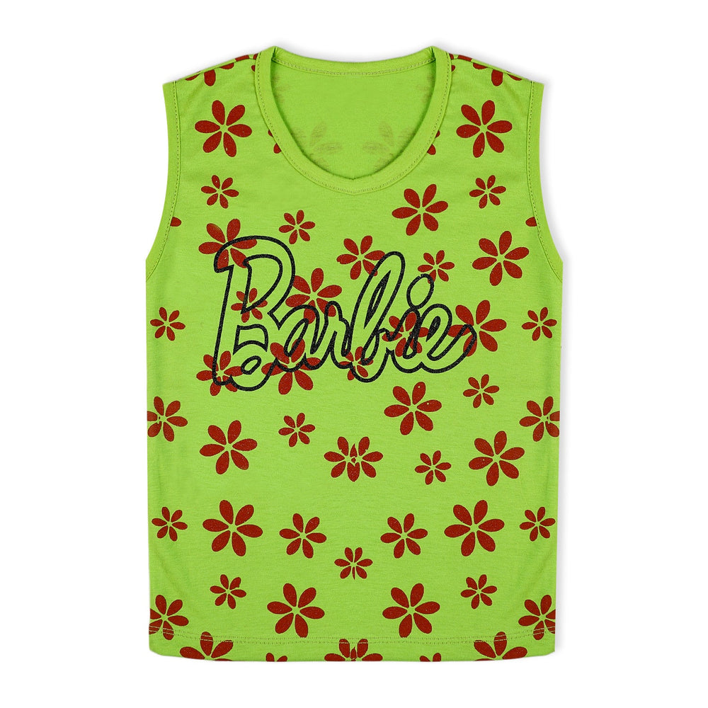 Valuable Girls Sando - Green, Girls T-Shirts, Chase Value, Chase Value