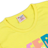 Valuable Girls Sando - Yellow, Girls T-Shirts, Chase Value, Chase Value