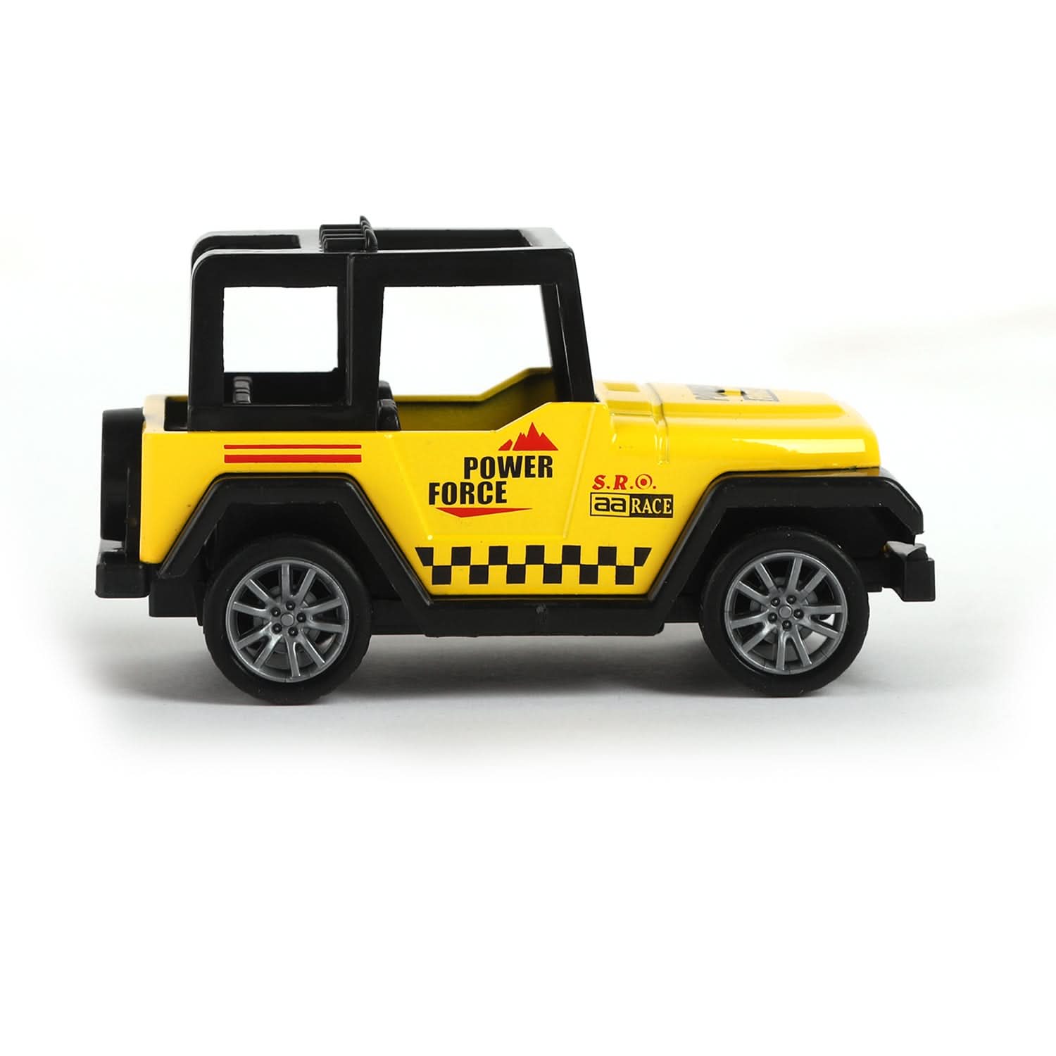 Mini Pull-Back Alloy Cars Toy For Kids, Non-Remote Control, Chase Value, Chase Value