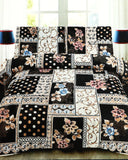 Valuables Printed Double Bed Sheet - 90 x 96 Inch