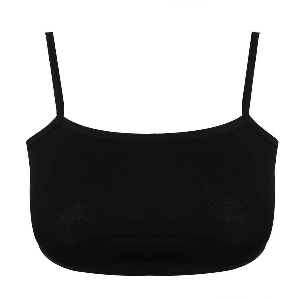Girls Biddies - Black, Girls Shameez Camisole & Biddies, Chase Value, Chase Value