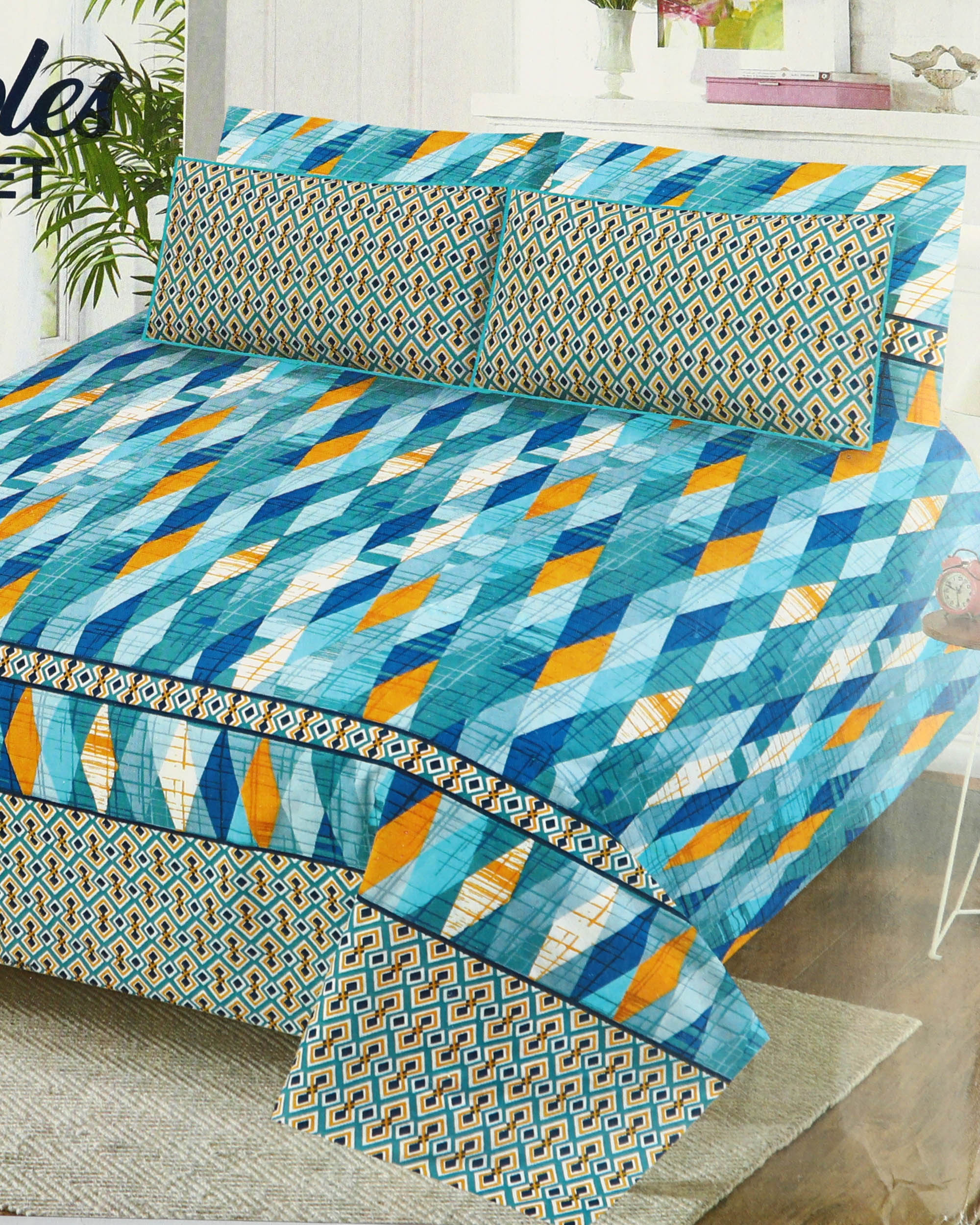 Valuables Bedsheet Set - 5 Pc