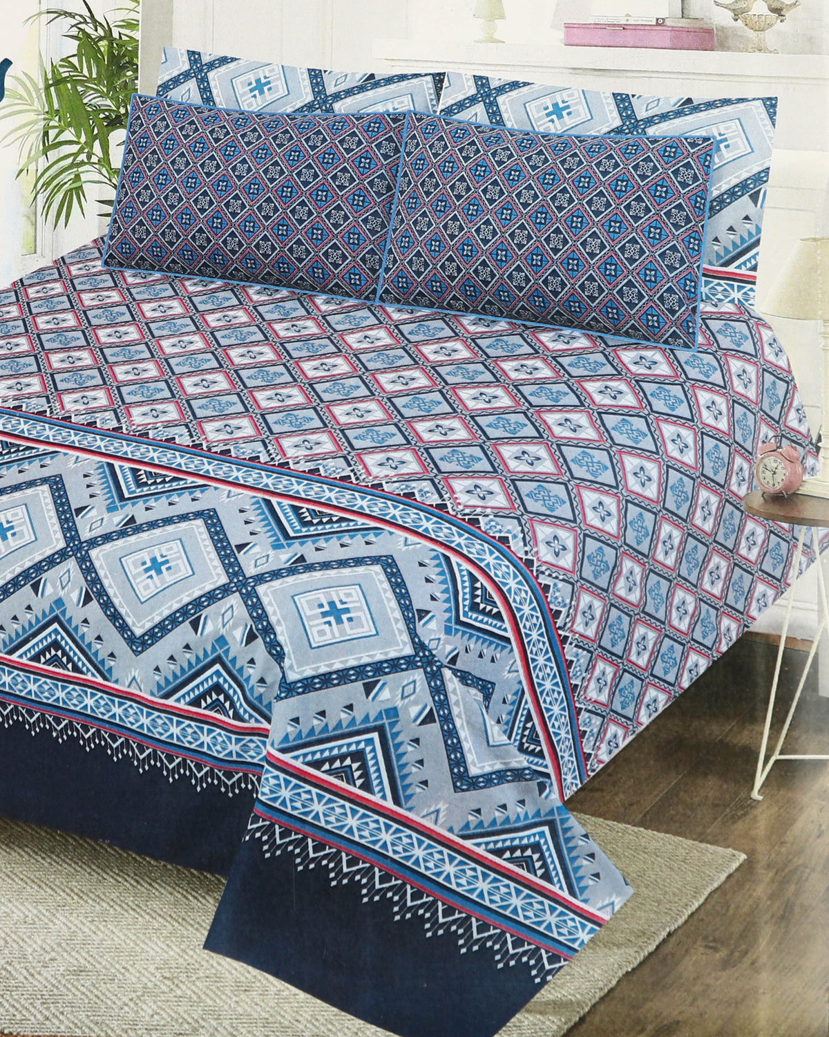 Valuables Bedsheet Set - 5 Pc