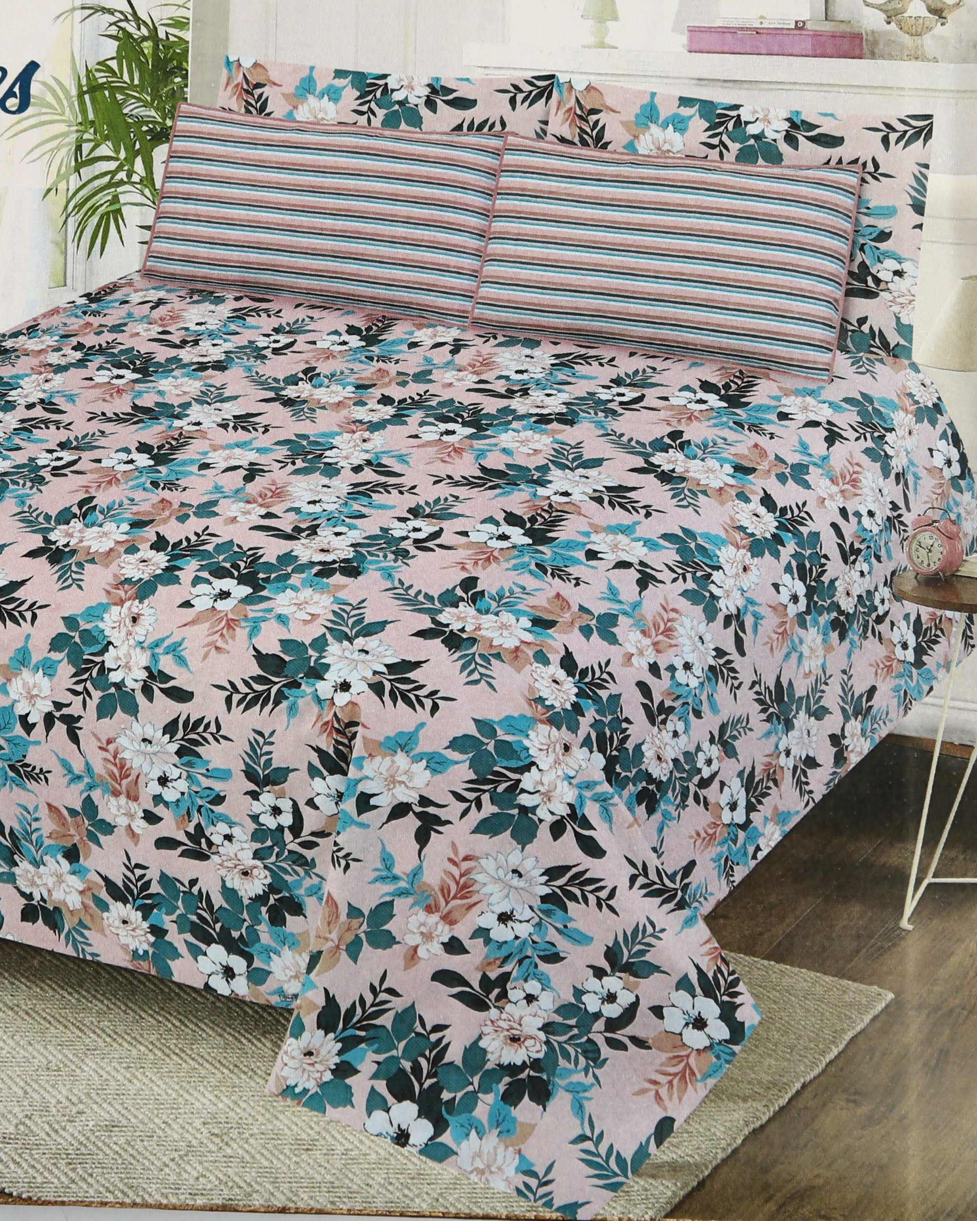 Valuables Bedsheet Set - 5 Pc