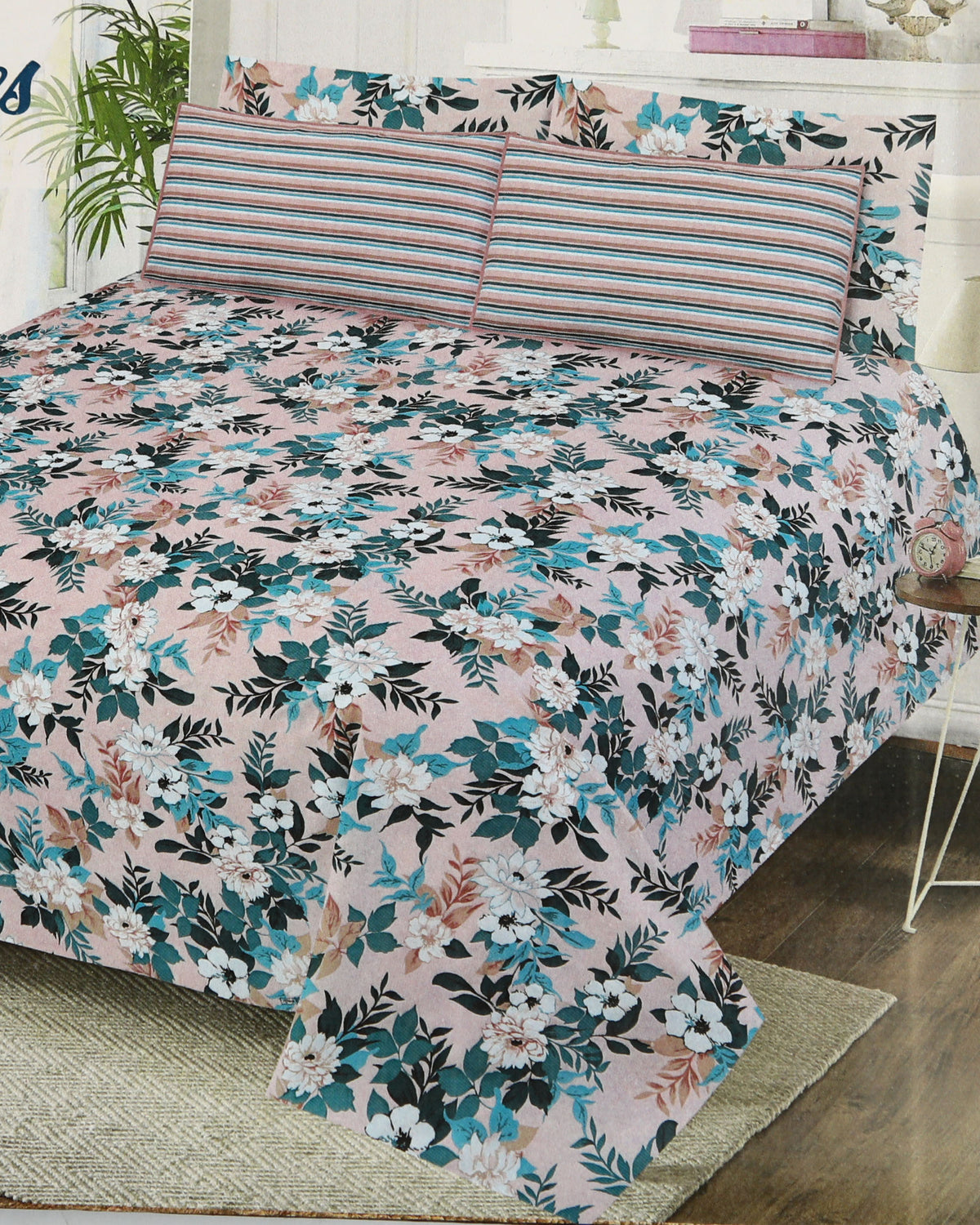 Valuables Bedsheet Set - 5 Pc