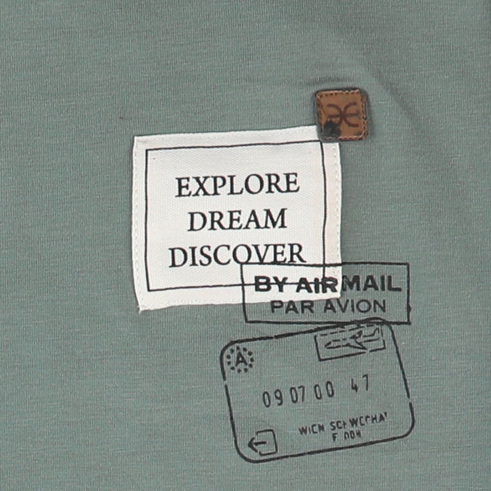 Eminent Men's Half Sleeves T-Shirt - Laurel Green, Men's T-Shirts & Polos, Eminent, Chase Value