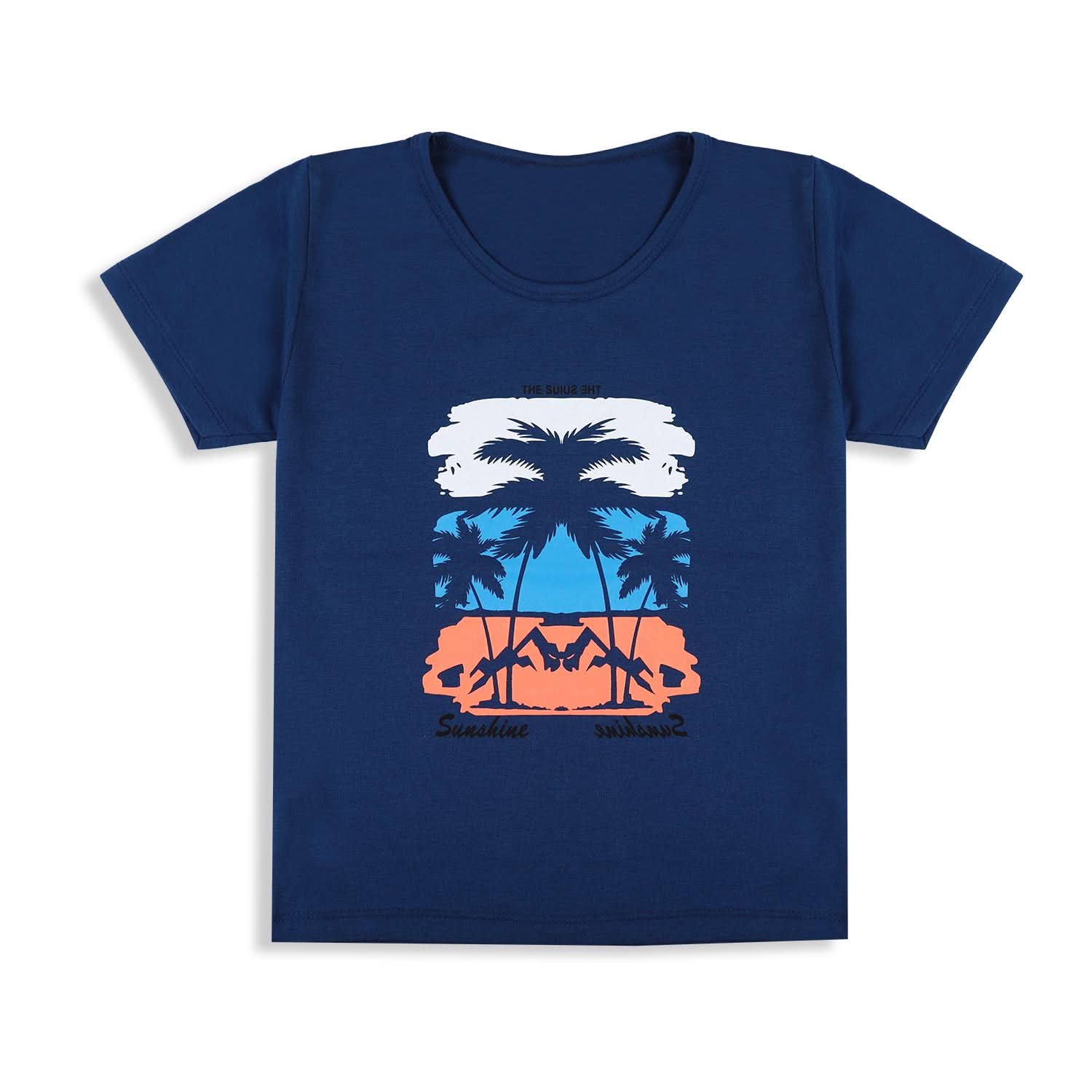 Valuable Boys Half Sleeves Short Suit - Navy Blue, Boys Sets & Suits, Chase Value, Chase Value