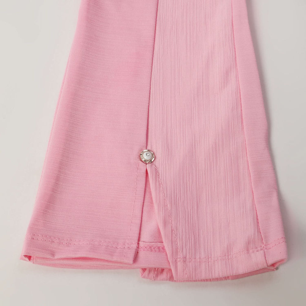 Girls Tight Half Sleeves Suit - Pink, Girls Suits, Chase Value, Chase Value