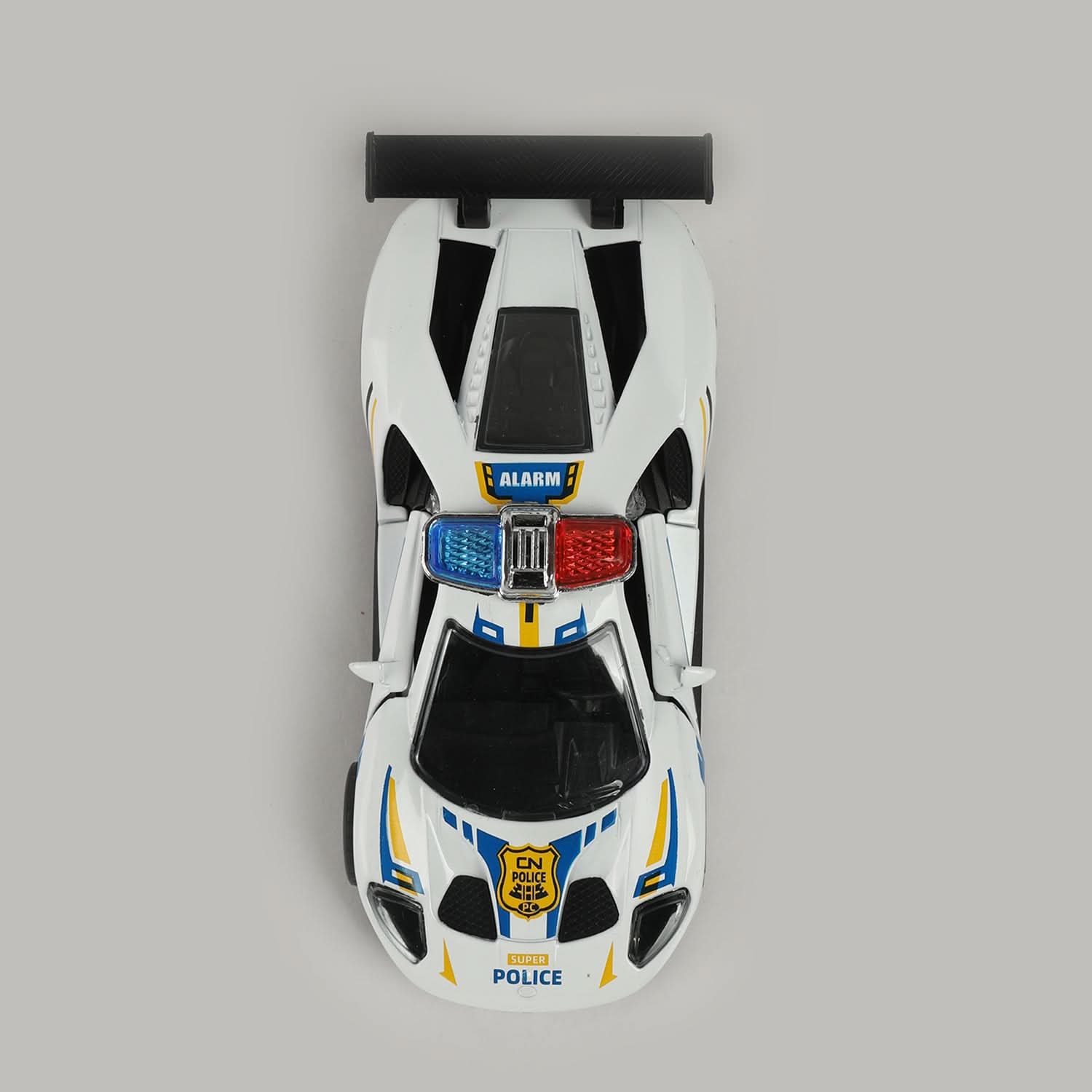 Die-Cast Car Ford Police Wheel Light With Music, Non-Remote Control, Chase Value, Chase Value