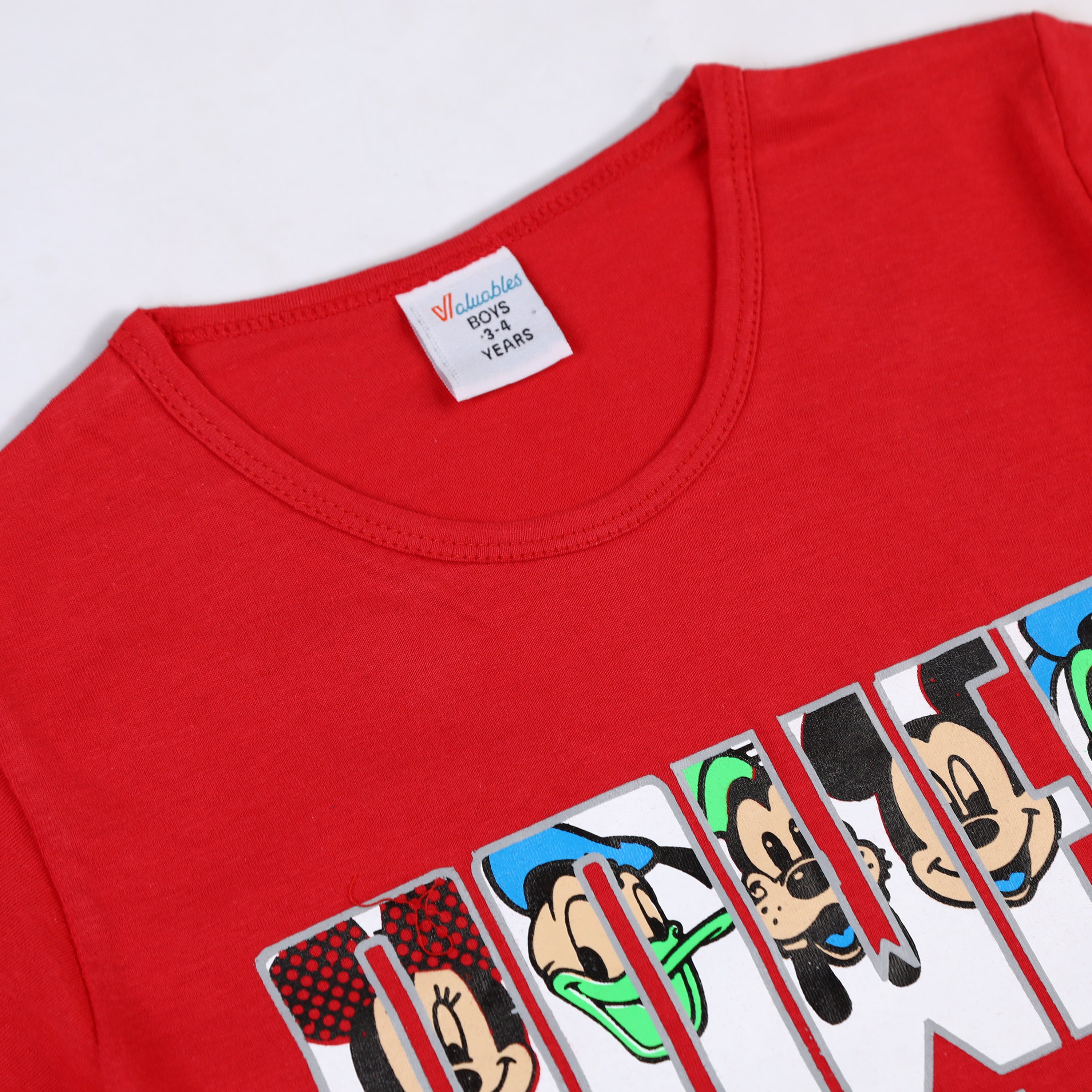 Valuable Boys Half Sleeves Short Suit - Red, Boys Sets & Suits, Chase Value, Chase Value