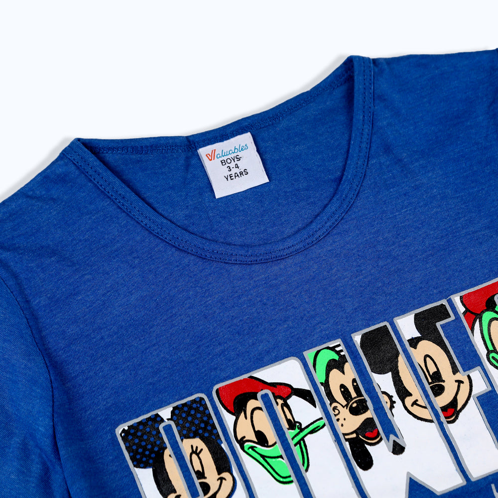 Valuable Boys Half Sleeves Short Suit - Royal Blue, Boys Sets & Suits, Chase Value, Chase Value