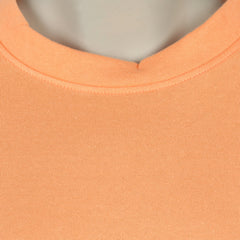 Women Full Sleeves 2pcs Suit - Orange