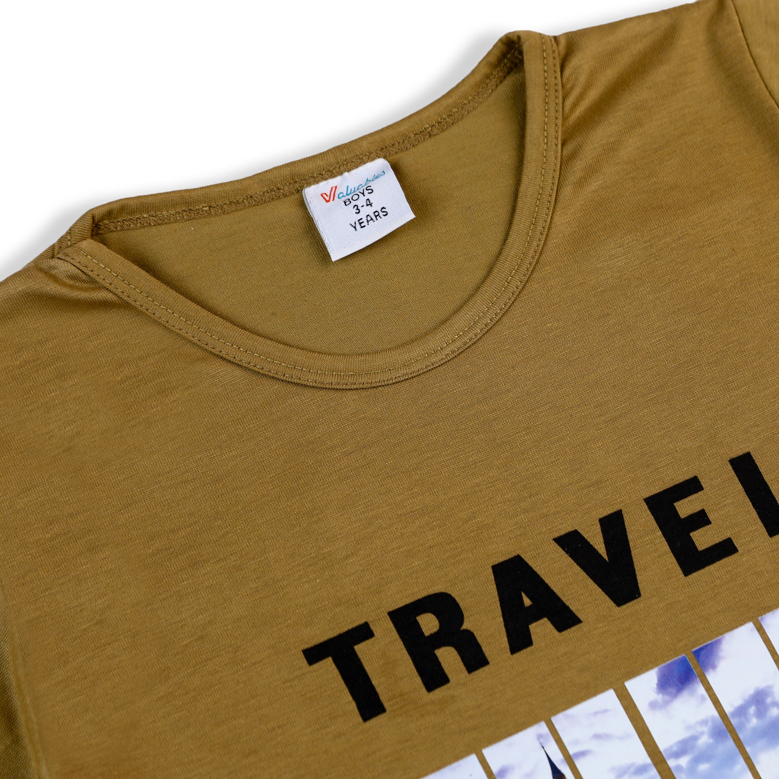 Valuable Boys Half Sleeves Short Suit - Olive Green, Boys Sets & Suits, Chase Value, Chase Value