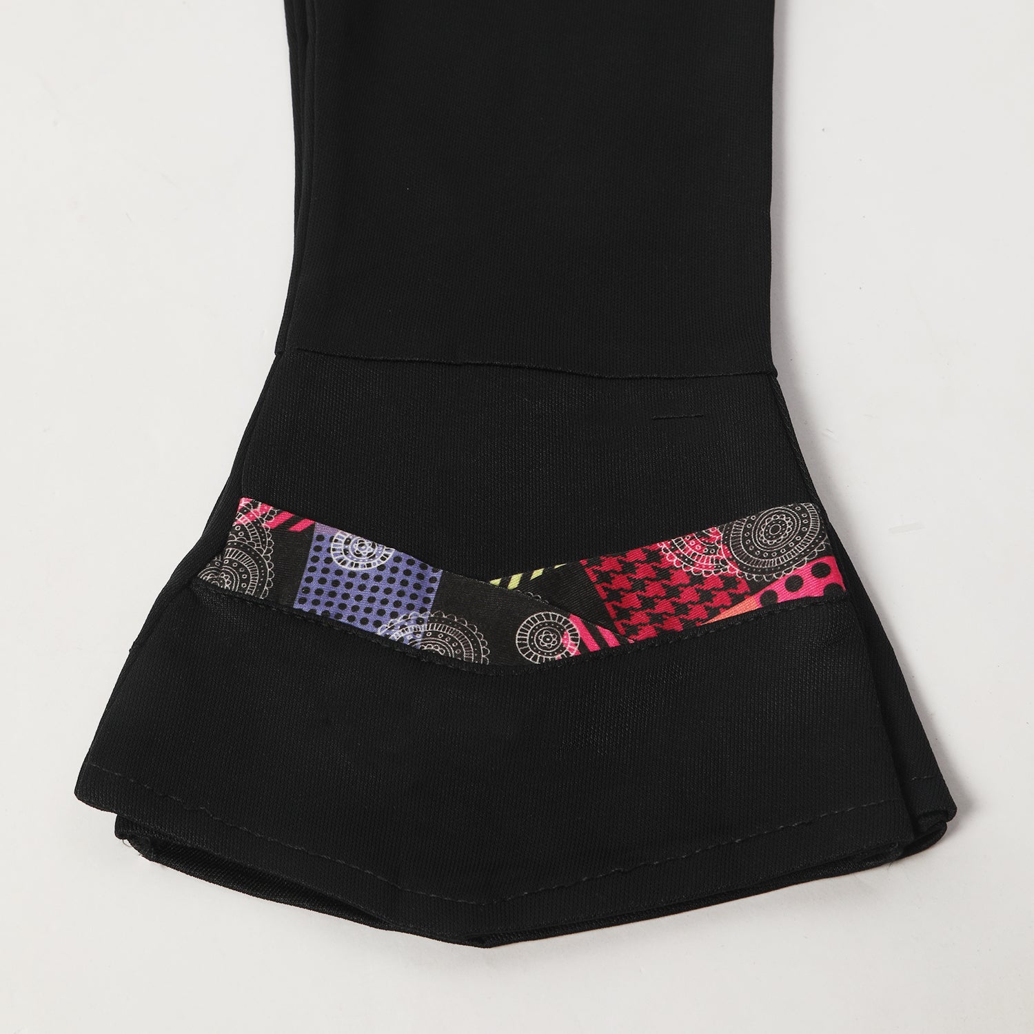 Girls Tight Half Sleeves Suit - Black, Girls Suits, Chase Value, Chase Value