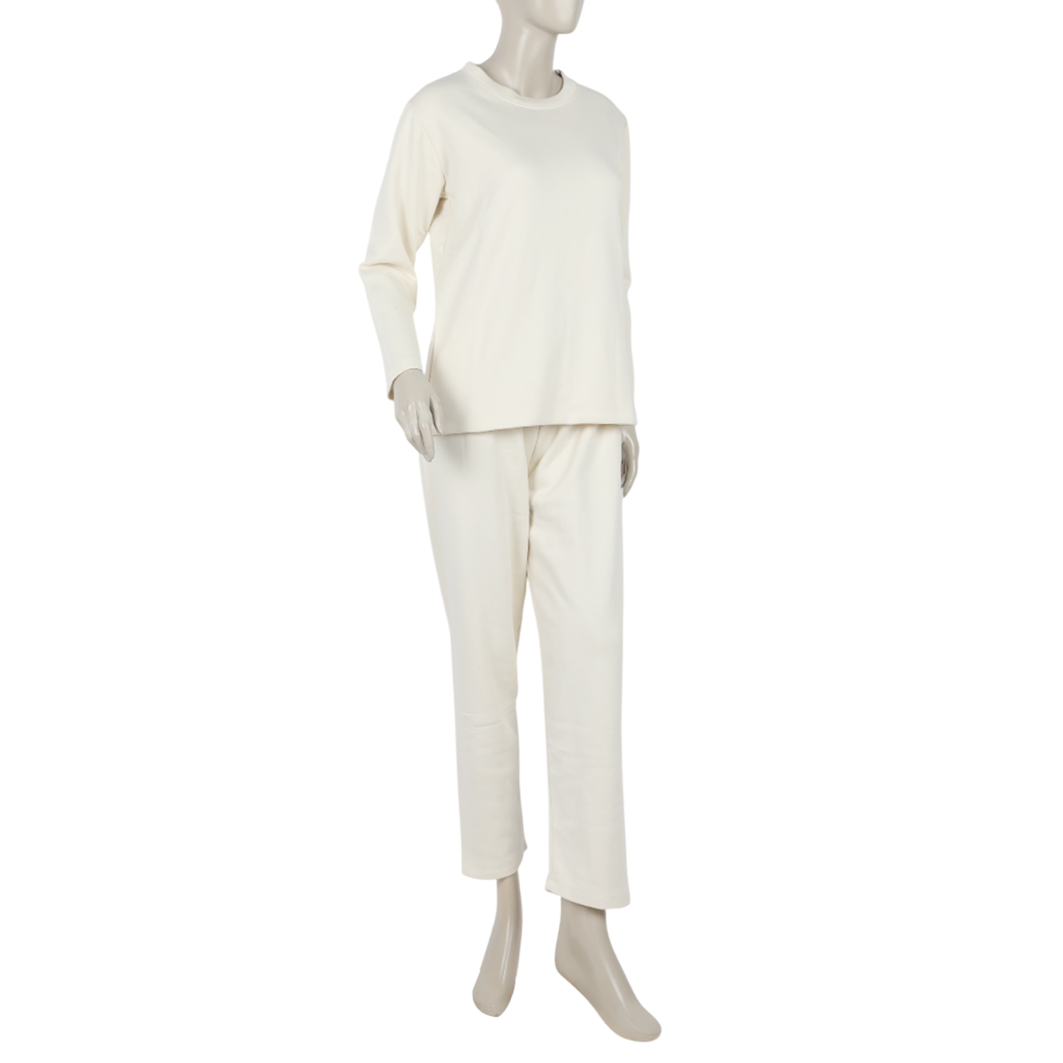 Off-White Lawn 2-Piece Suit – Full Sleeves, Women Co-Ord Set, Chase Value, Chase Value
