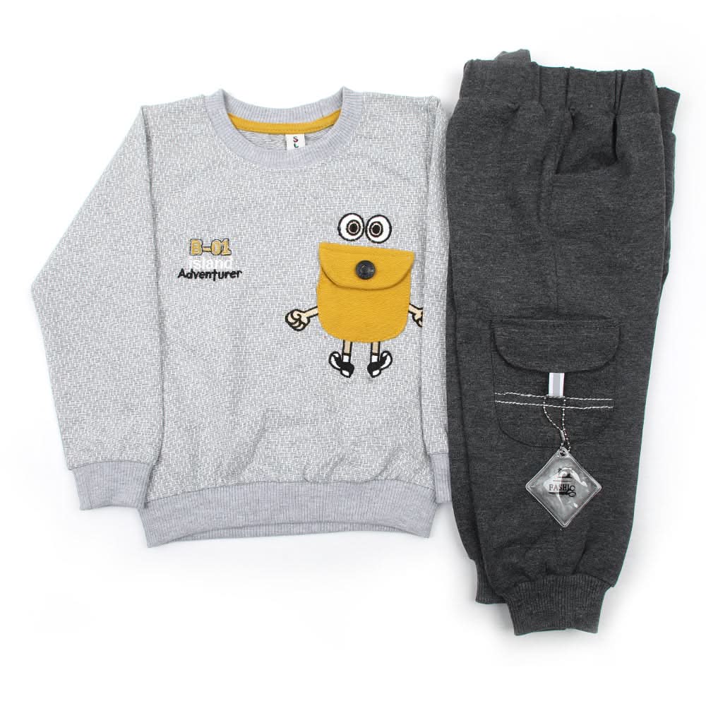 Newborn Boys Full Sleeves Suit - Mustard, Newborn Boys Sets & Suits, Chase Value, Chase Value