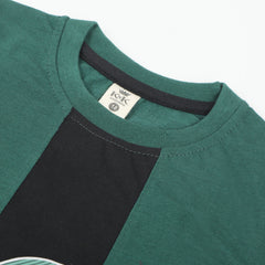 Boys Half Sleeves T-Shirt - Green, Boys T-Shirts, Chase Value, Chase Value