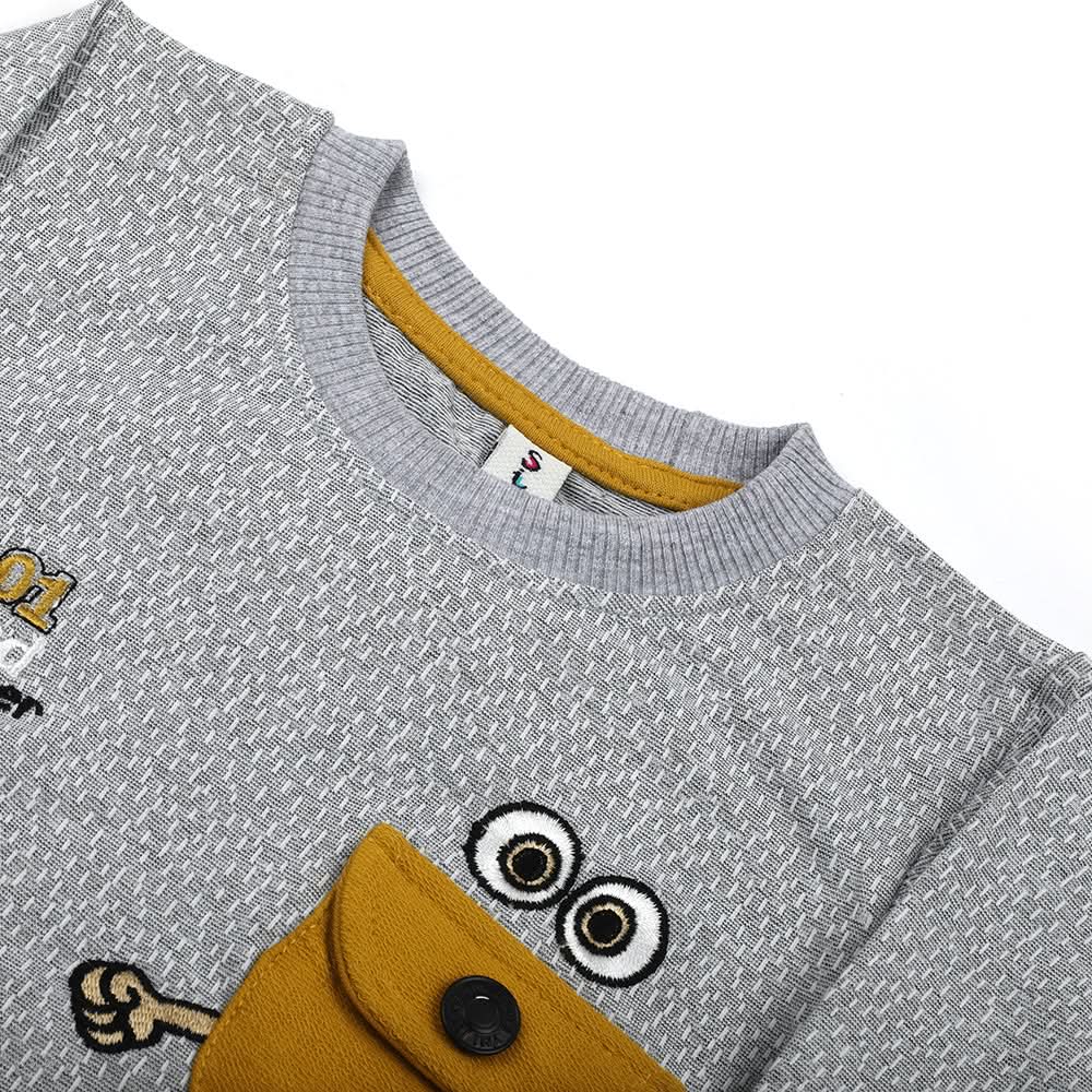 Newborn Boys Full Sleeves Suit - Mustard, Newborn Boys Sets & Suits, Chase Value, Chase Value