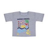 Eminent Girls Half Sleeves T-Shirt - Ash Grey, Girls T-Shirts, Eminent, Chase Value