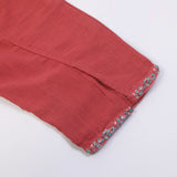 Girls Embroidered Shalwar Suit - Rust, Girls Shalwar Kameez, Chase Value, Chase Value