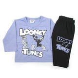 Newborn Boys Full Sleeves 2pcs Suit - Purple, Newborn Boys Sets & Suits, Chase Value, Chase Value
